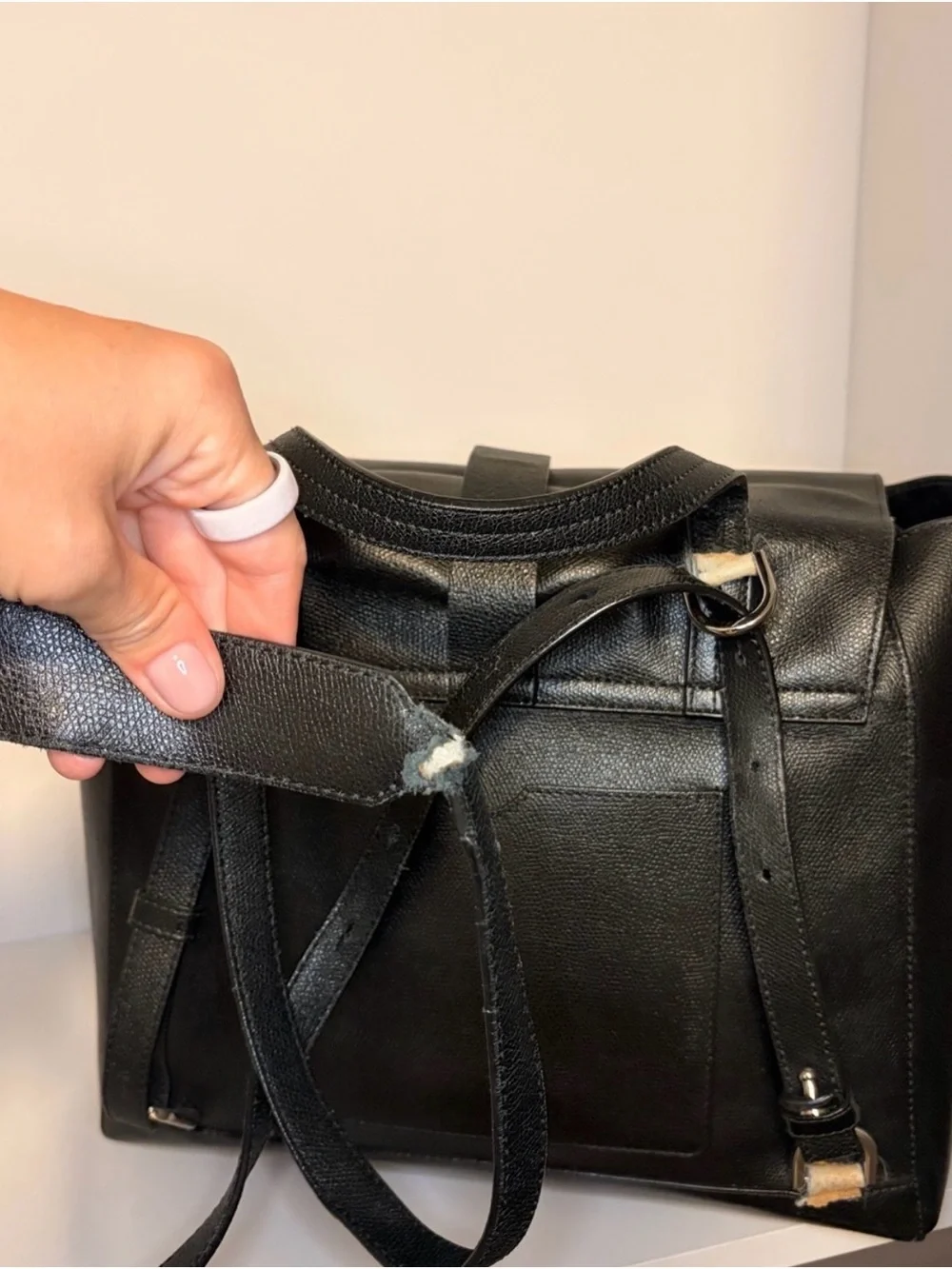 Senreve Maestra leather women’s bag / backpack
